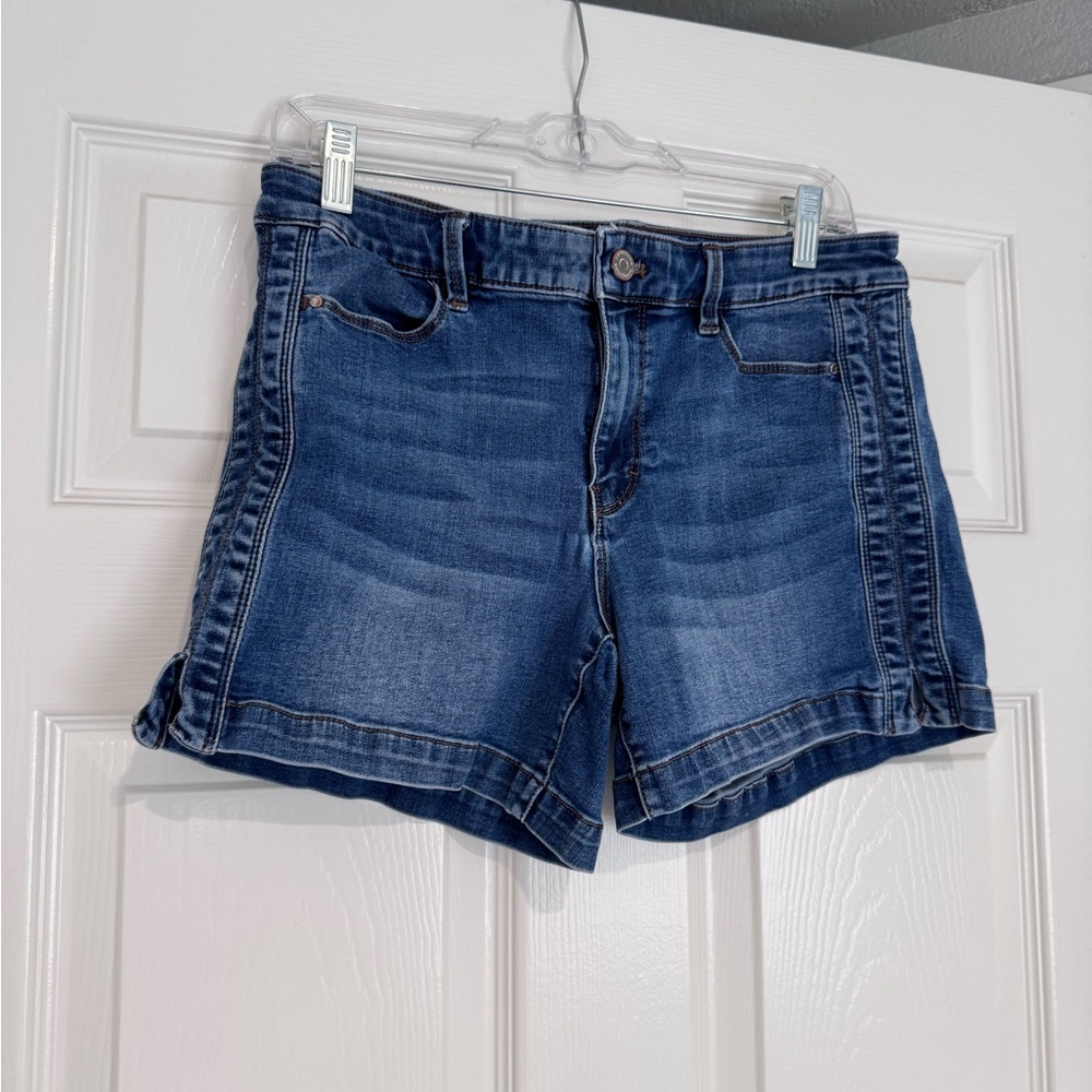 WHBM Blue Jean Shorts